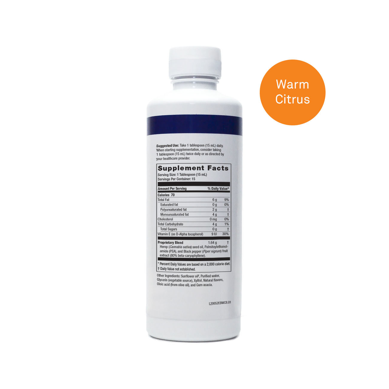 Endo Blend Warm Citrus 8Oz Supp